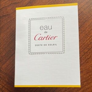 Cartier Perfume Eau de Cartier Zeste de Soleil 1.5ml